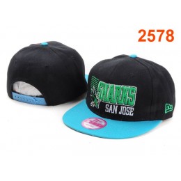 San Jose Sharks NHL Snapback Hat PT13