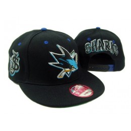 San Jose Sharks NHL Snapback Hat SD2