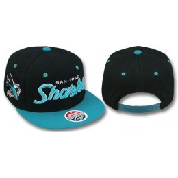 San Jose Sharks NHL Snapback Hat Sf2