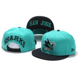 San Jose Sharks NHL Snapback Hat YS10