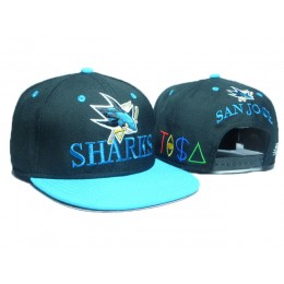 San Jose Sharks TISA Snapback Hat DD13