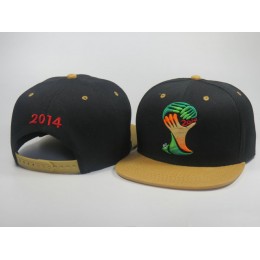2014 World Cup Mascot Snapback Hat LS 0617
