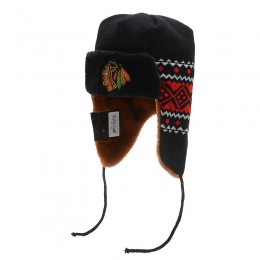 NHL Chicago Blackhawks The Team Trapper Hat SD